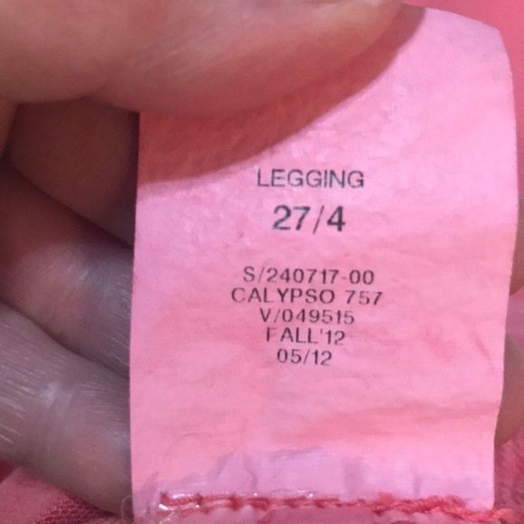 GAP Calypso Coral Pink Legging Jean - Picture 8 of 9